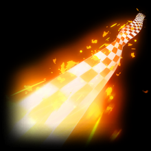 Chequered Flag (Boosts) Saffron